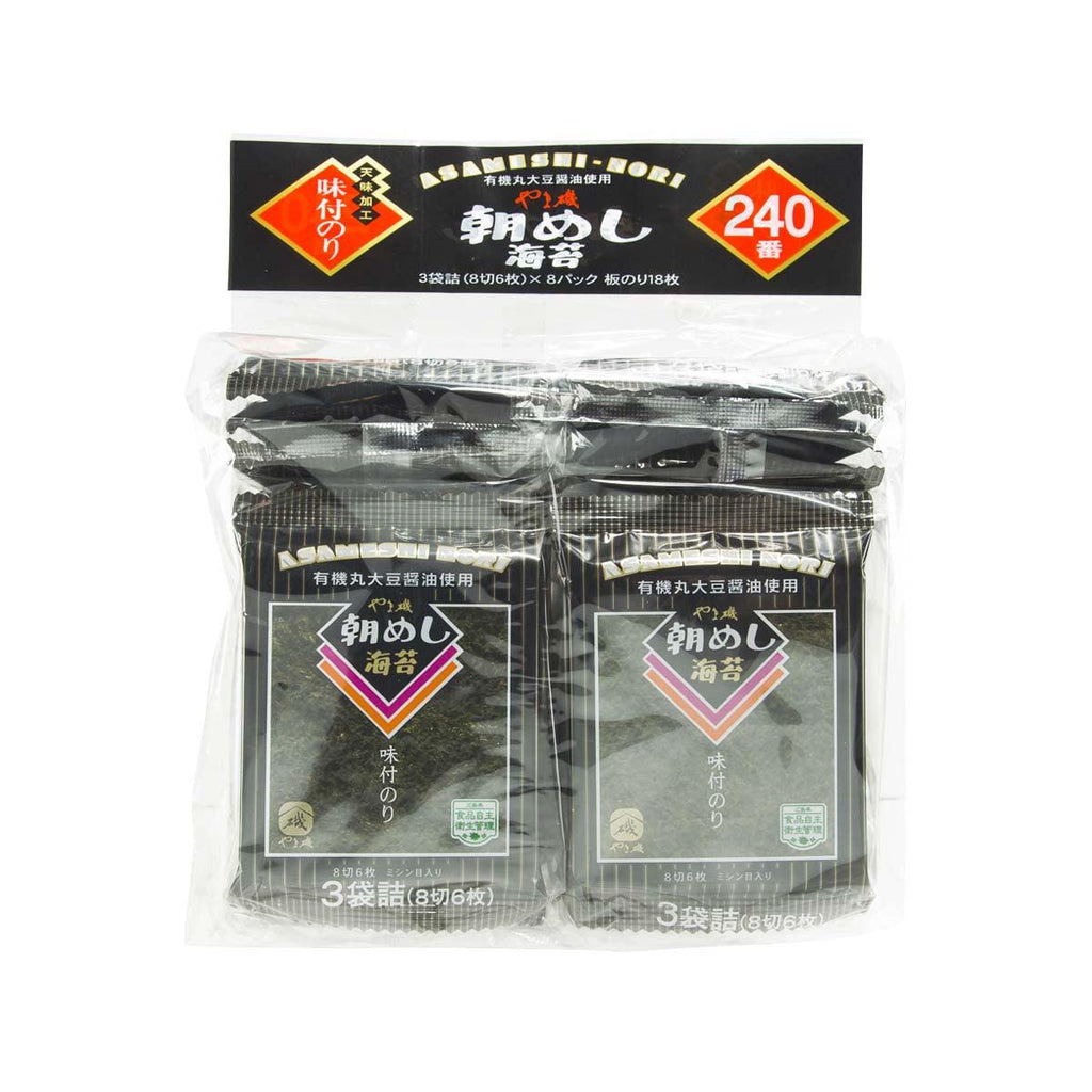 YAMAISO Breakfast Seaweed - Soy Sauce (18pcs) - city'super E-Shop