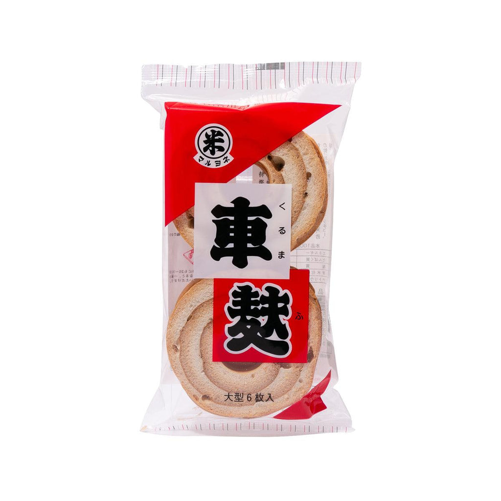 丸米 車輪形烘烤麵筋 (6pcs)
