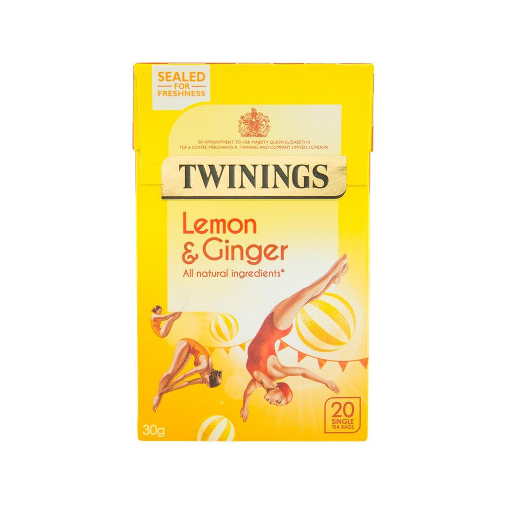 TWININGS Lemon & Ginger Tea Bags (30g) - city'super E-Shop