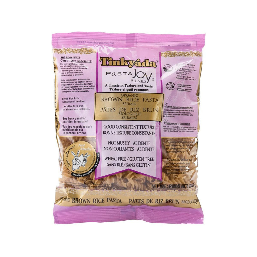 TINKYADA Organic Gluten-Free Brown Rice Spirals (340g) - city'super E-Shop
