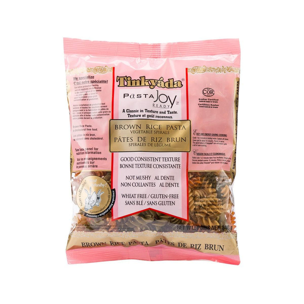 TINKYADA Gluten-Free Vegetable Brown Rice Spirals (340g) - city'super E-Shop