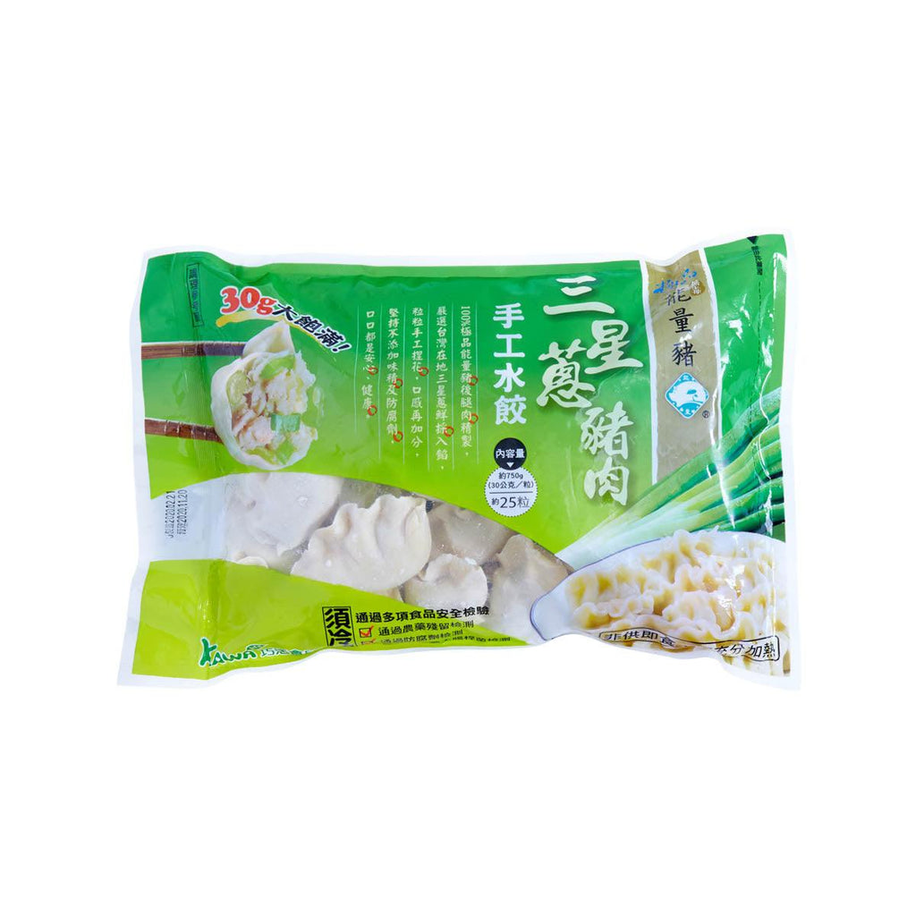 巧活 三星蔥豬肉手工水餃 (735g)