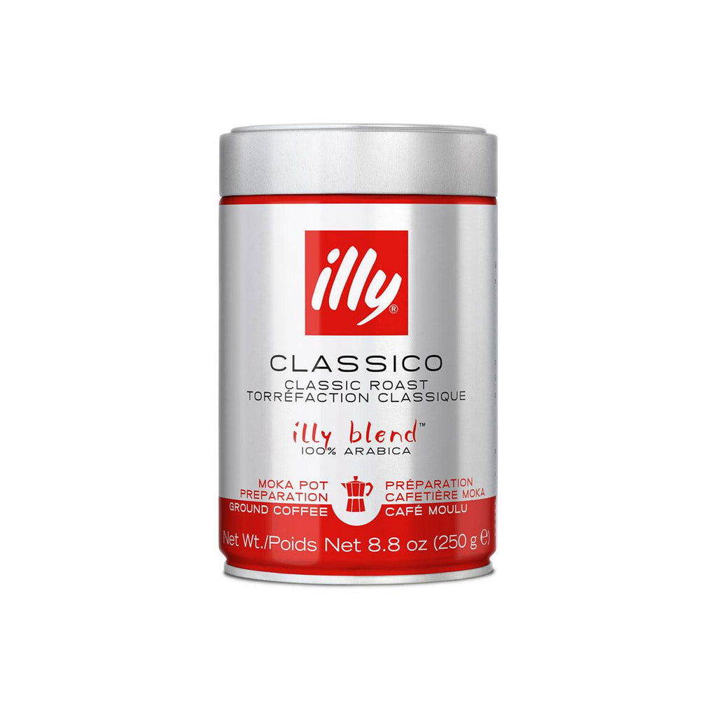 ILLY COFFEE 咖啡粉 - 經典中焙意式摩卡 (250g)
