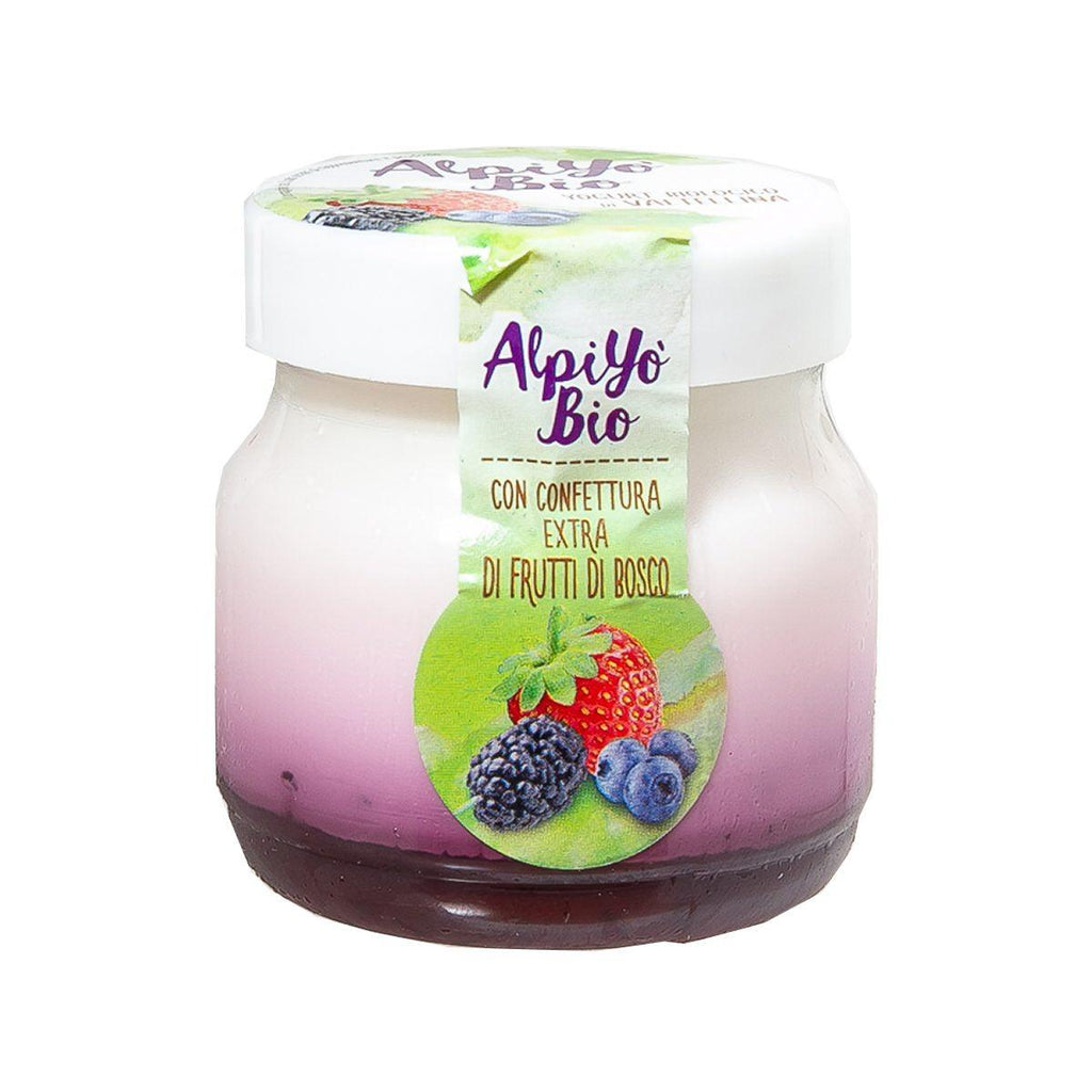 ALPIYO 有機乳酪配雜莓果醬  (125g)