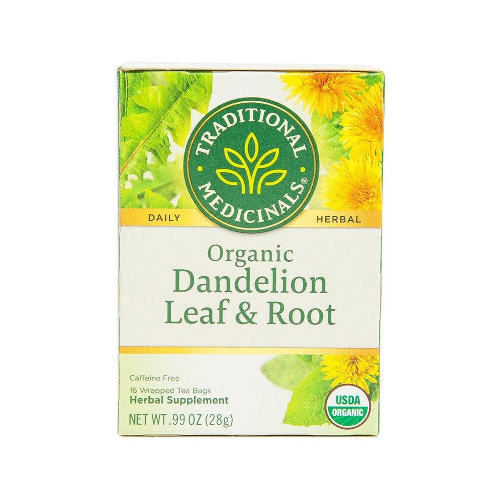 TRADITIONAL MEDICINALS Organic Dandelion Leaf & Root Tea Bags (28g) - city'super E-Shop