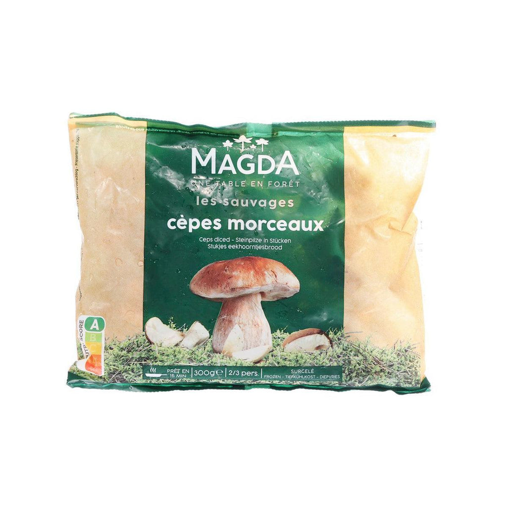 MAGDA Diced Porcini, 300g – Gourmet French Mushrooms
