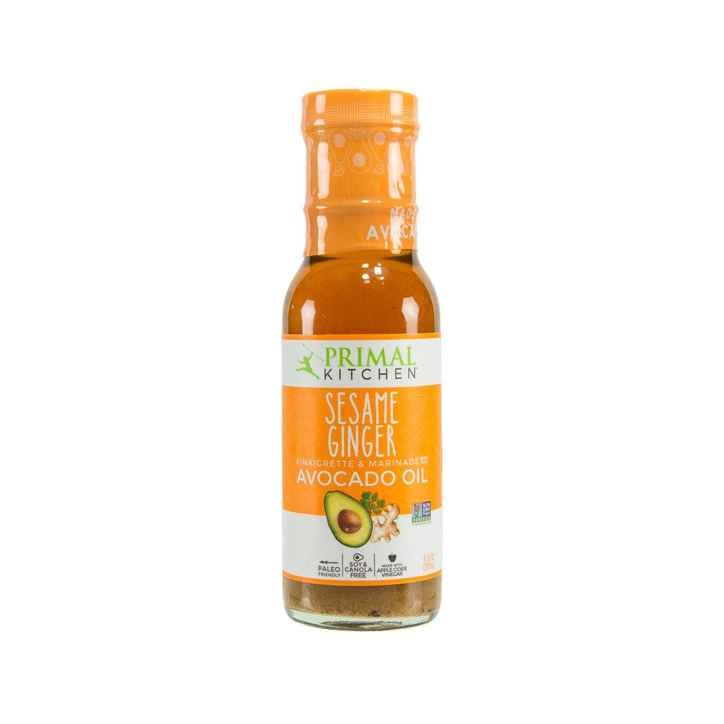 PRIMAL KITCHEN 牛油果油香醋汁 - 芝麻生薑味 (236mL)