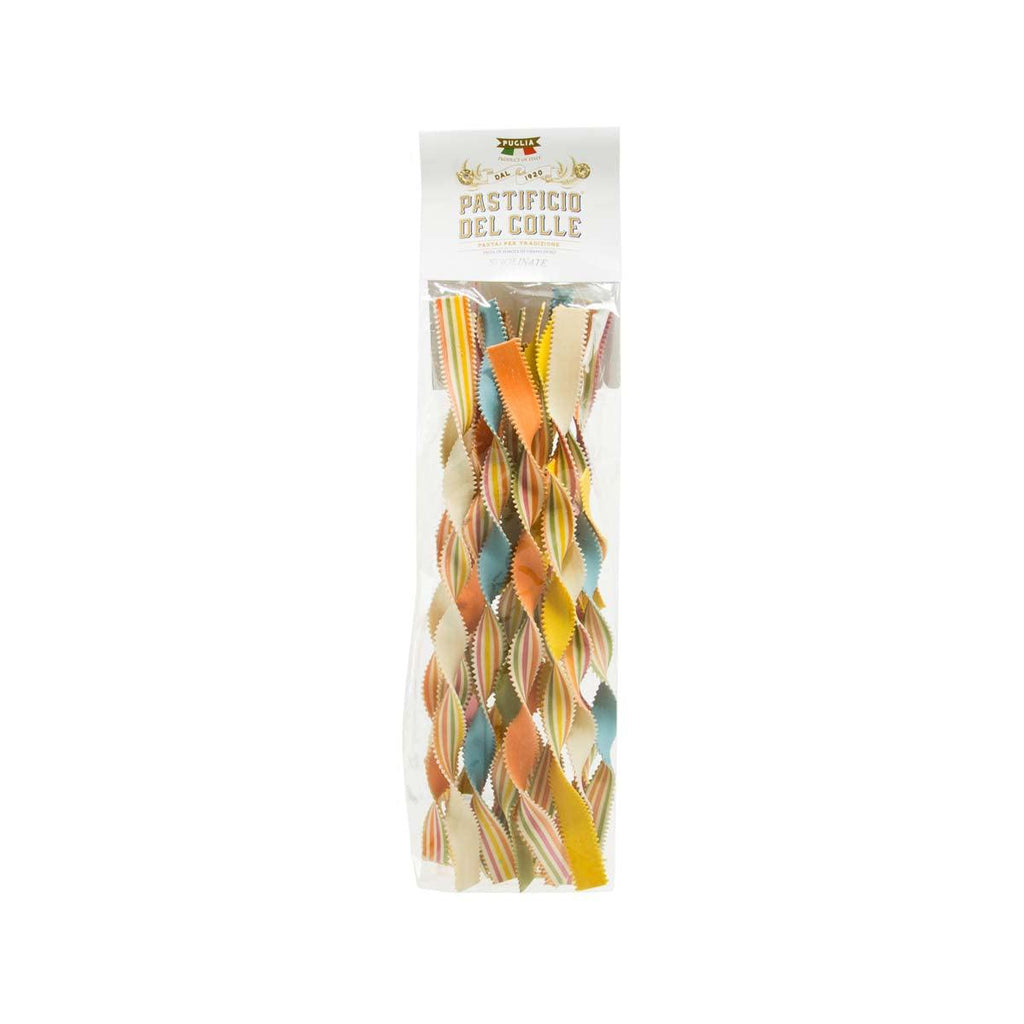 PASTIFICIO DEL COLLE 手工彩色線條扭扭意大利麵 (250g)