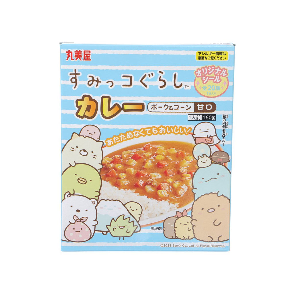 丸美屋 角落生物即食豬肉粟米咖哩 - 甘口 (145g)