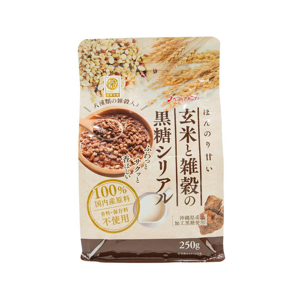BEST AMENITY 黑糖玄米什穀穀物片 (250g)