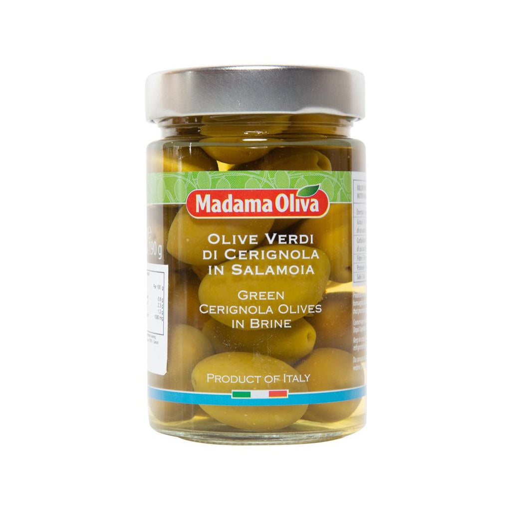 MADAMA OLIVA 鹽水浸Cerignola青橄欖 (295g)