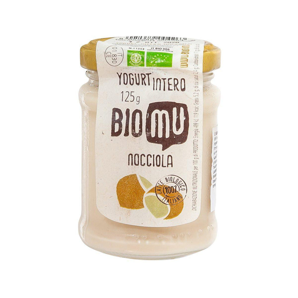 BIOMU 有機全脂乳酪 - 榛子味  (125g)