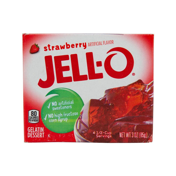 JELL-O 士多啤梨味果凍粉 (85g)