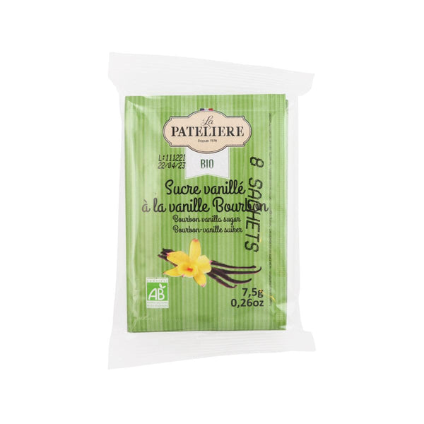 LA PATELIERE 有機波旁雲呢拿糖 (8 x 7.5g)