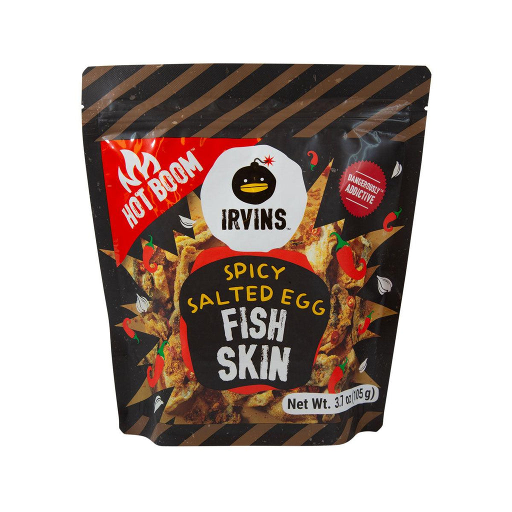 IRVINS 辣味鹹蛋魚皮 [小包裝] (80g)