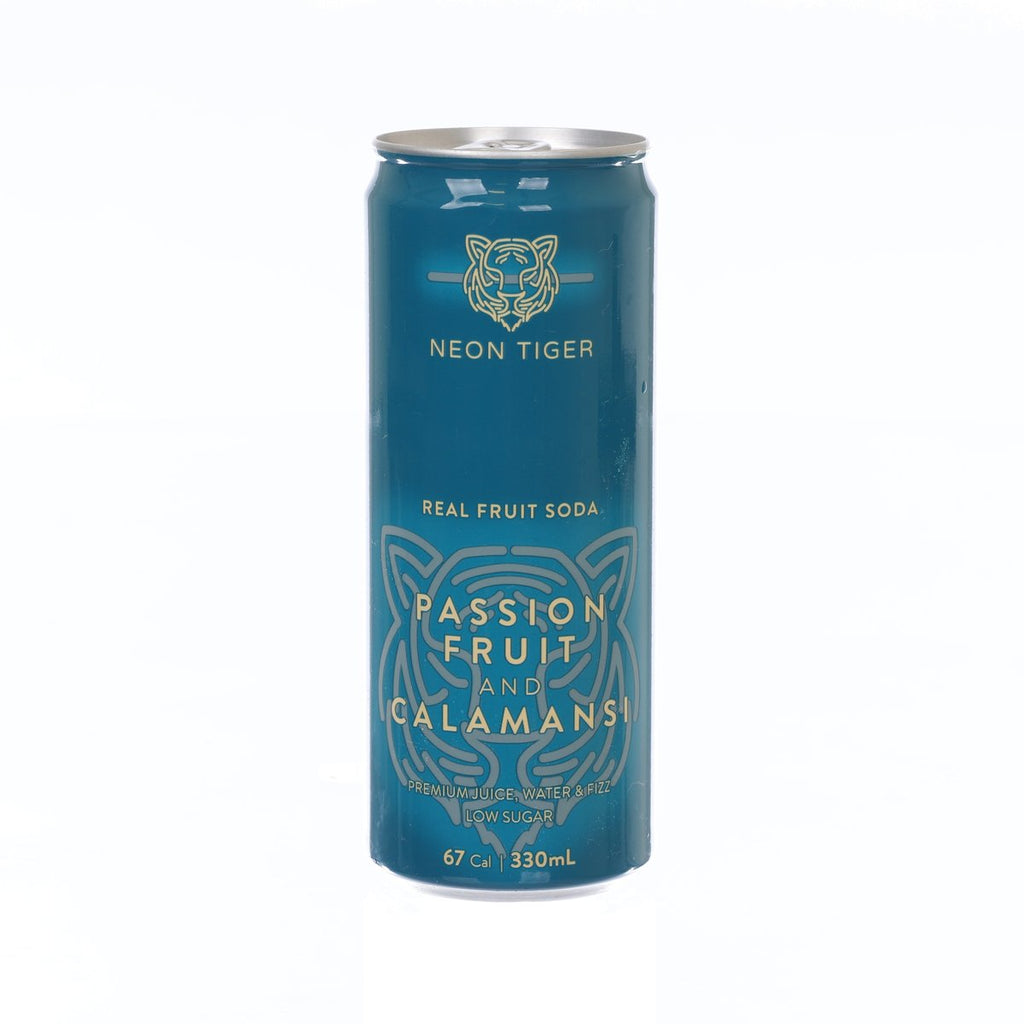 NEON TIGER 真果汁梳打 - 熱情果柑橘 [罐裝] (330mL)