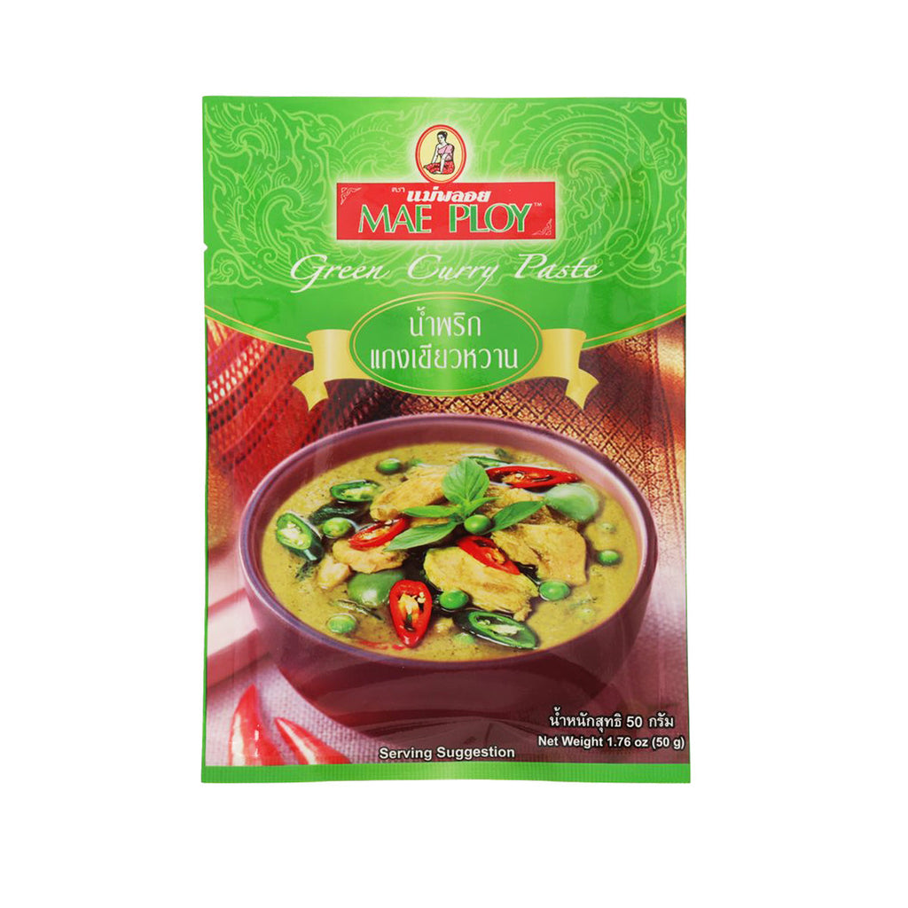 MAE PLOY 泰式綠咖喱 (50g)