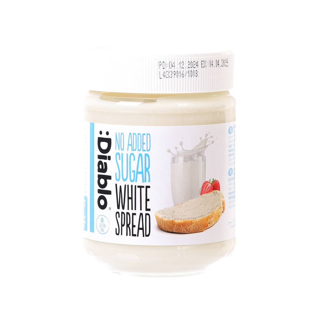 DIABLO 無添加糖白朱古力醬 (350g)