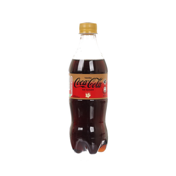 可口可樂 雲呢拿味無糖可口可樂 [膠樽裝] (500mL)