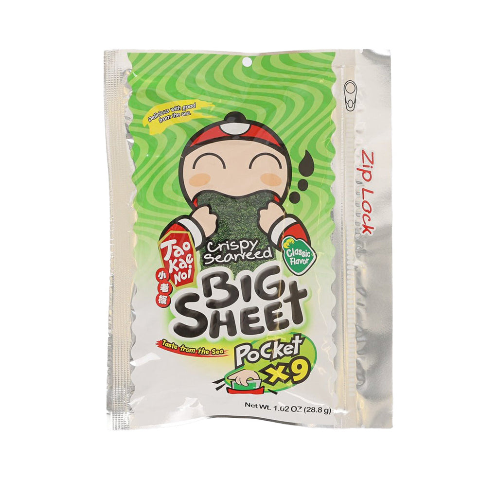 小老板 大片脆紫菜袋裝 - 經典味 (28.8g)