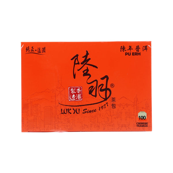 陸羽 陳年普洱茶包(100片) (200g)