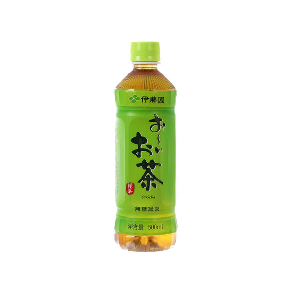 伊藤園 無糖綠茶 [膠樽裝] (500mL)