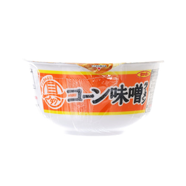 SANPOFOODS 多配料杯麵 - 粟米味噌湯拉麵 (76g)