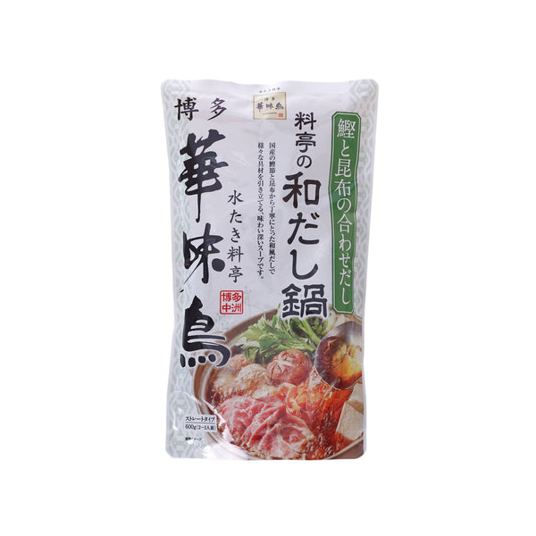 TORIZEN 博多華味烏 - 鰹魚昆布火鍋湯 (600g)