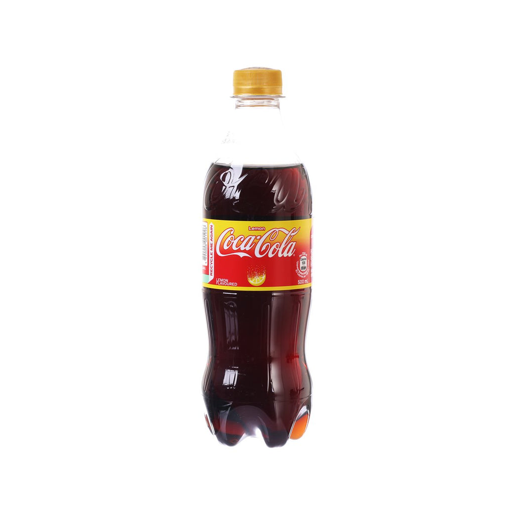 可口可樂 檸檬味可口可樂 [膠樽裝] (500mL)