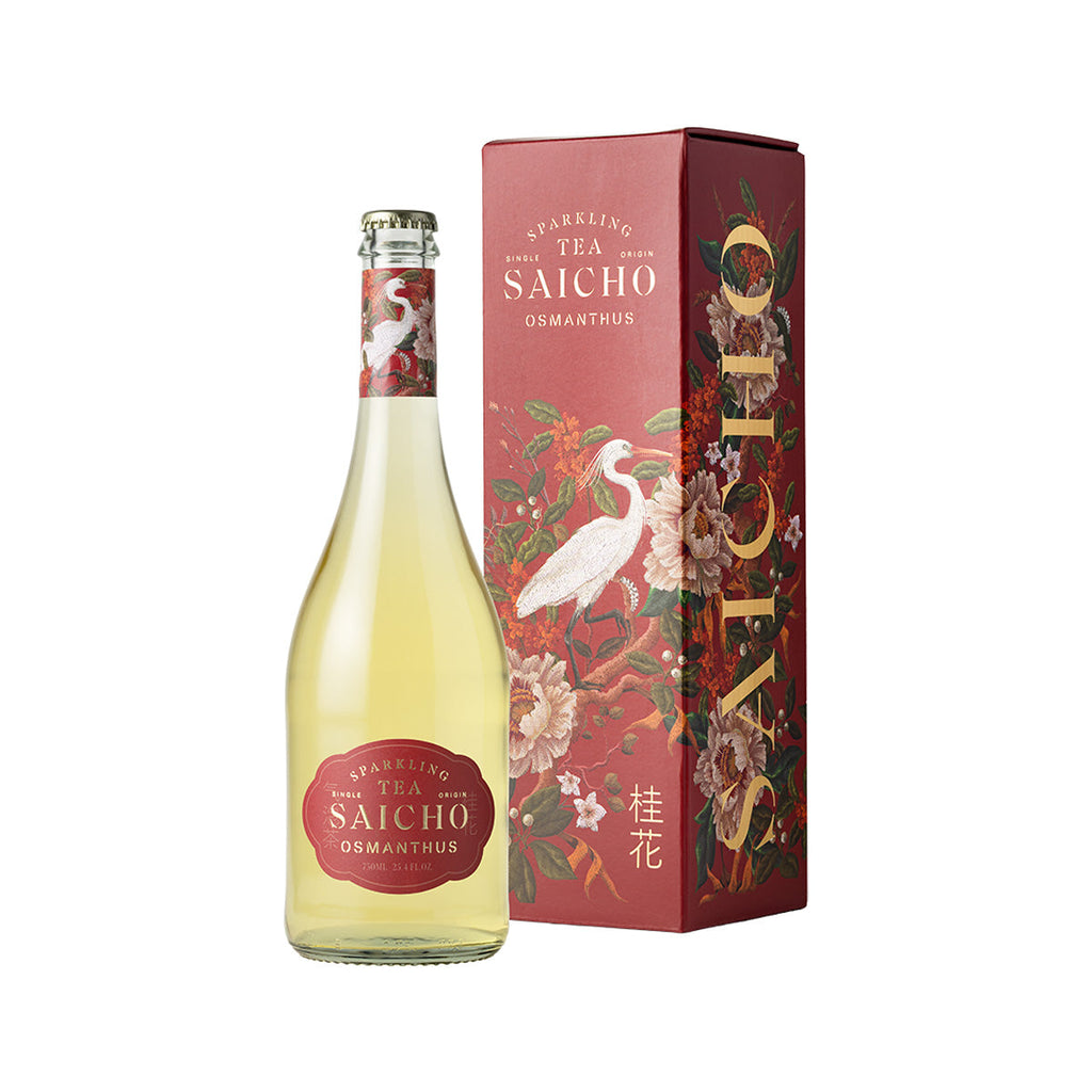 SAICHO 禮盒裝氣泡茶 - 桂花茶 (750mL)