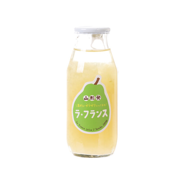 佐竹物產 粒粒果肉梨汁 [玻璃樽裝] (180mL)