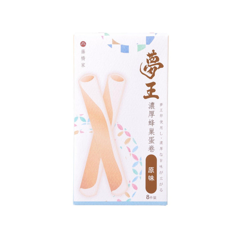 夢王 濃厚蜂巢蛋卷 - 原味 (120g)
