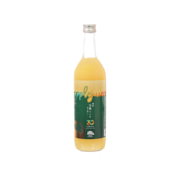 CITY'SUPER X RINGOWORK city'super 30週年紀念版 青森完熟蘋果汁 [玻璃樽裝] (720mL)