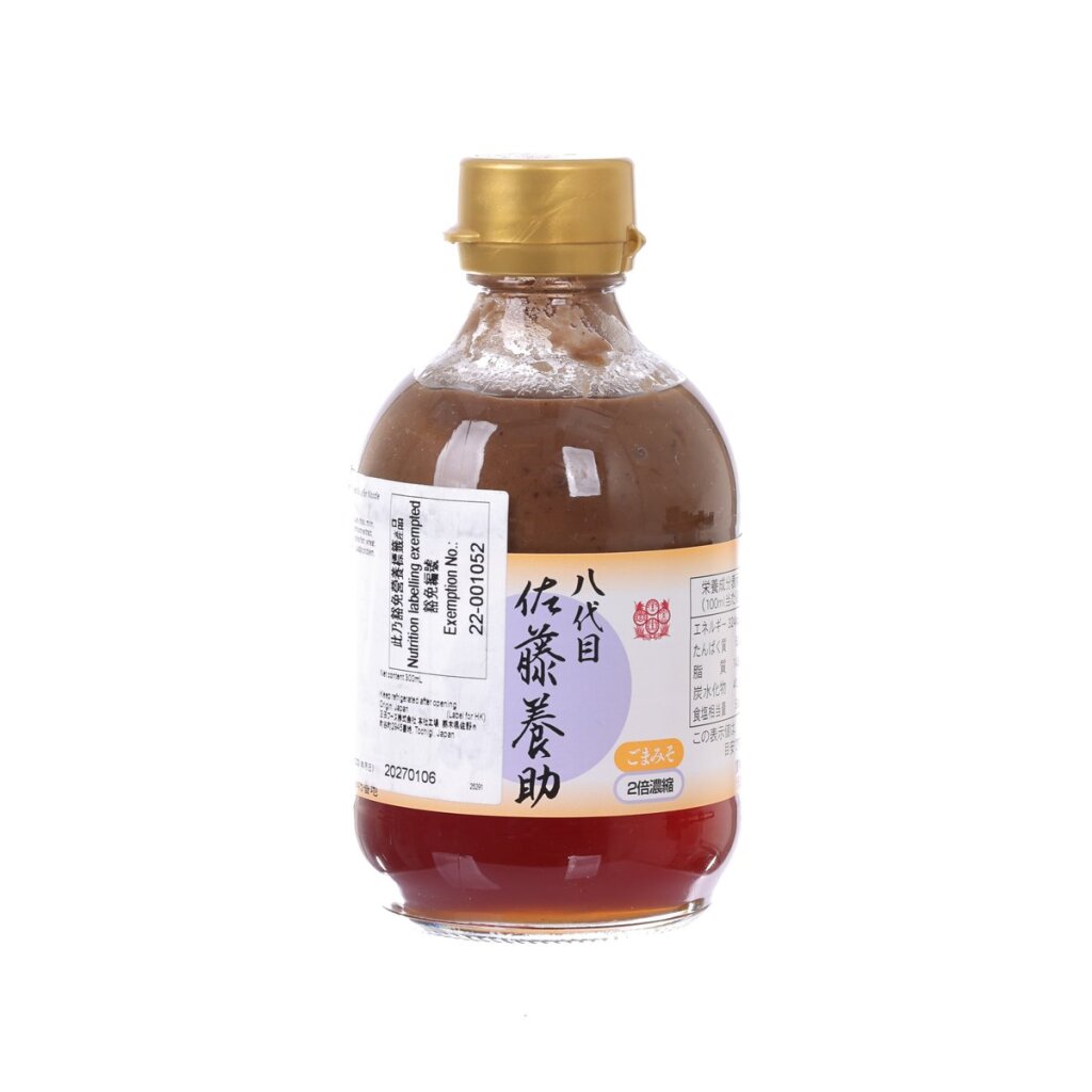 佐藤養助 稻庭芝麻味噌麵汁 (300mL)
